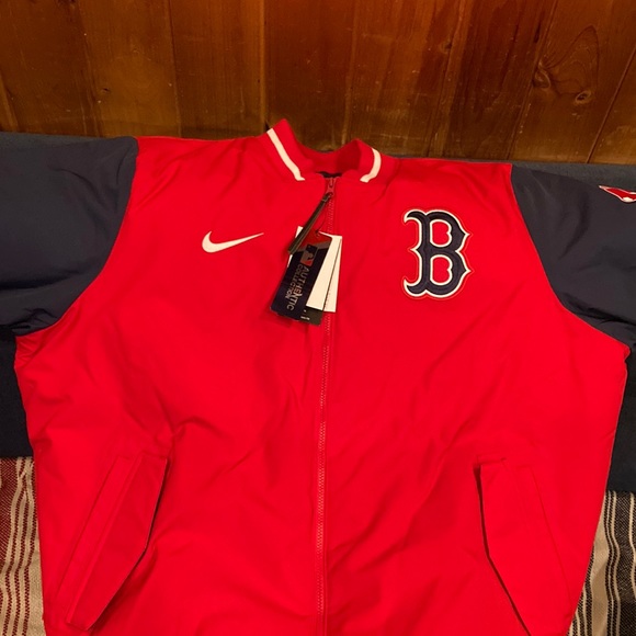 NWT Red Sox Long Quilted Jacket - Picture 12 of 16